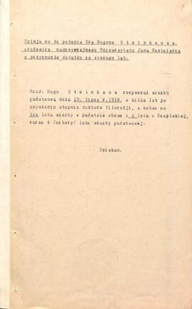 Steinhaus Hugo (Tom 1)