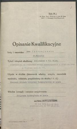 Jędrzejowska Anna