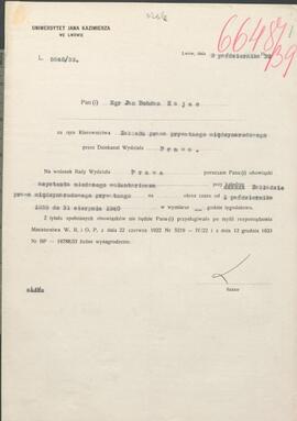 Zając  Jan
