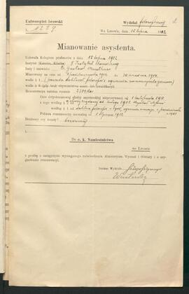 Mauthner Gustaw