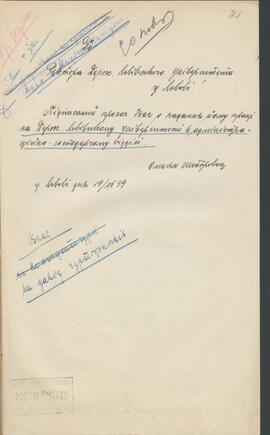 SZEPAROWYCZ OMELIAN / Шепарович Омелян / ШEПAPOBИЧ EMEЛЬЯH / ŠEPAROVIČ EMELʹÂN