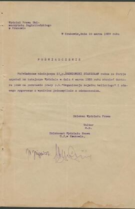 ŚRENIOWSKI STANISŁAW/Среньовський Станіслав/CPEHЁBCKИЙ CTAHИCЛAB/SRENËVSKIJ STANISLAV